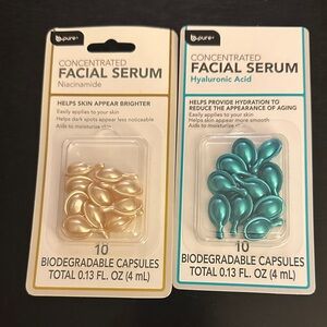 New Bpure Facial Serum Capsules Niacinamide & Hyaluronic Acid set bundle